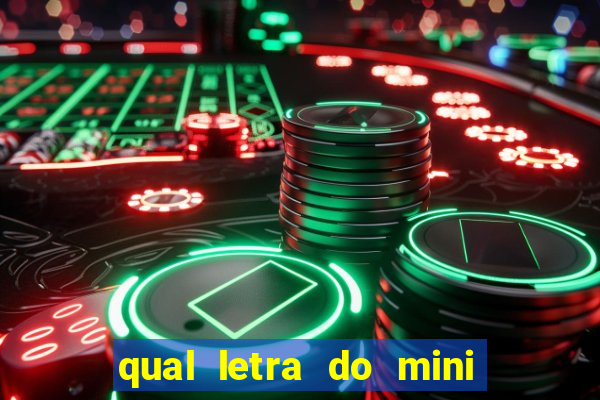 qual letra do mini dolar hoje